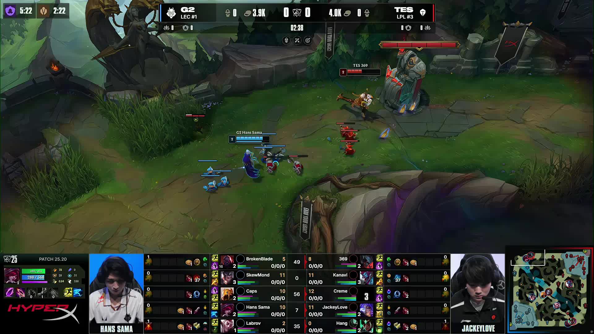 CRISP ：选锤石时没想清楚选什麽英雄 最近训练的时候玩过一次